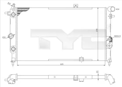 Теплообменник TYC 725-0001-R