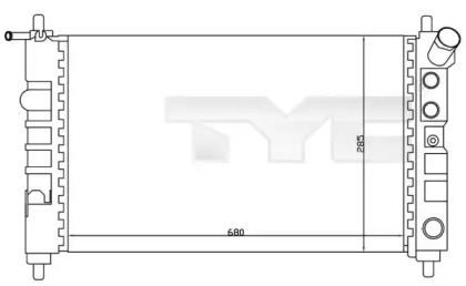 Теплообменник TYC 725-0005