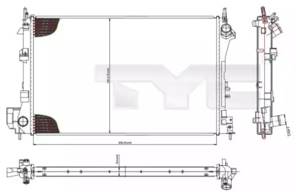 Теплообменник TYC 725-0010