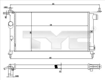 Теплообменник TYC 725-0020