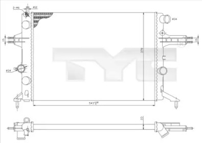 Теплообменник TYC 725-0021