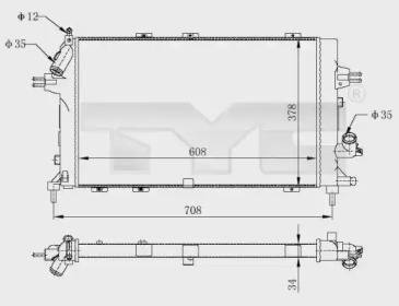 Теплообменник TYC 725-0028-R