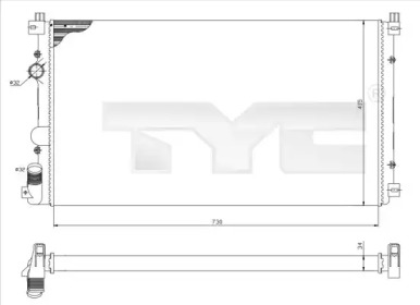 Теплообменник TYC 725-0029