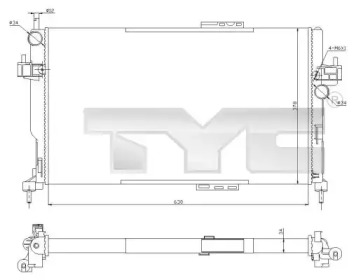 Теплообменник TYC 725-0034-R