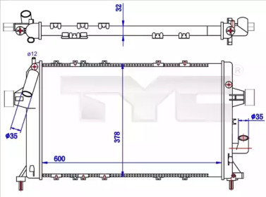 Теплообменник TYC 725-0039-R