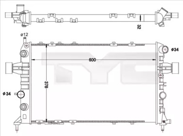 Теплообменник TYC 725-0040-R