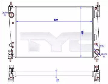 Теплообменник TYC 725-0042-R