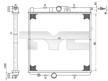 Теплообменник TYC 726-0017-R