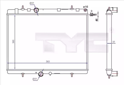 Теплообменник TYC 726-0020-R