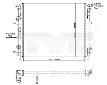 Теплообменник TYC 728-0010