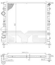 Теплообменник TYC 728-0013