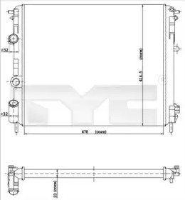 Теплообменник TYC 728-0015