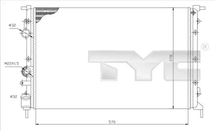 Теплообменник TYC 728-0027