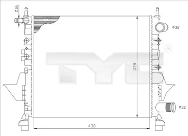 Теплообменник TYC 728-0041