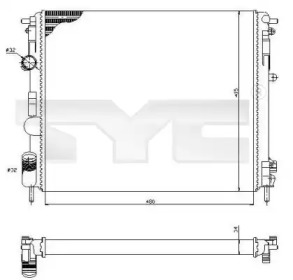 Теплообменник TYC 728-0053