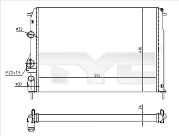 Теплообменник TYC 728-0055-R