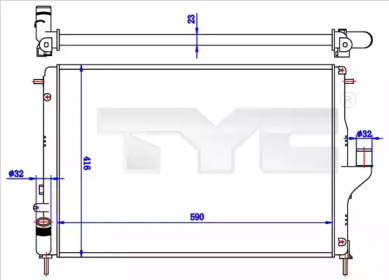 Теплообменник TYC 728-0056-R