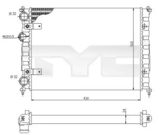 Теплообменник TYC 731-0004