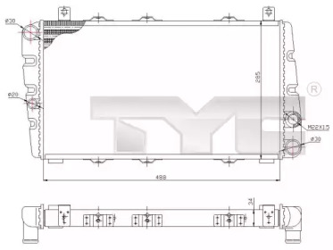 Теплообменник TYC 732-0001