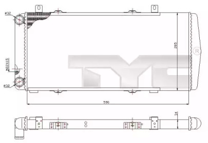 Теплообменник TYC 732-0002