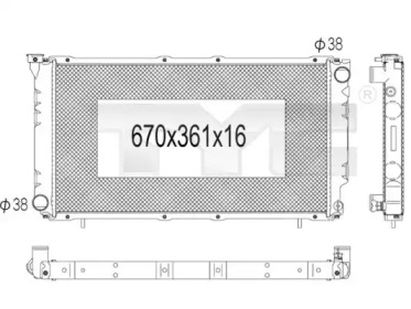 Теплообменник TYC 734-1002