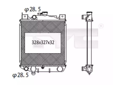 Теплообменник TYC 735-1005