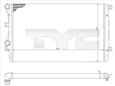 Теплообменник TYC 737-0017-R