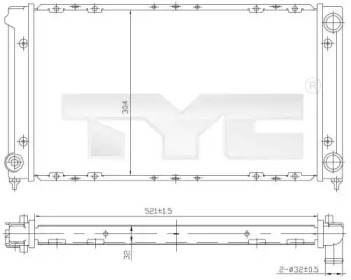 Теплообменник TYC 737-0019