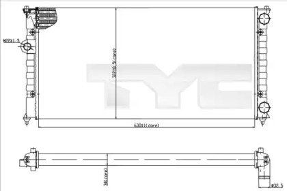 Теплообменник TYC 737-0029