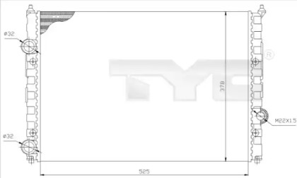 Теплообменник TYC 737-0036