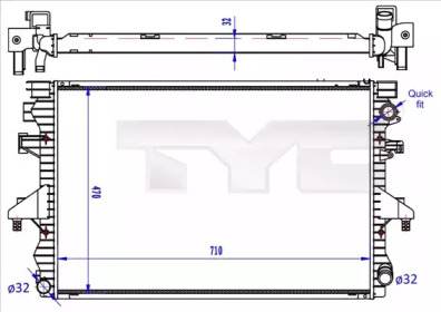 Теплообменник TYC 737-0060-R