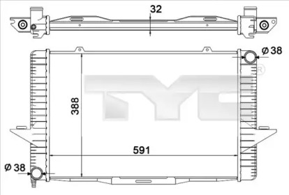 Теплообменник TYC 738-0001