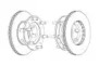 Тормозной диск FERODO FCR108A