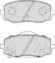 Комплект тормозных колодок FERODO FSL4234