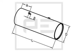 Топливный бак PE Automotive 019.005-00A