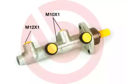 Главный тормозной цилиндр BREMBO M 59 018