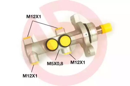 Цилиндр BREMBO M 61 028