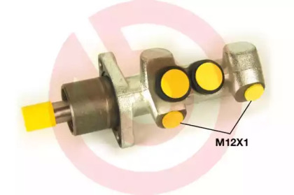 Главный тормозной цилиндр BREMBO M 61 047