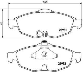  BREMBO P 11 016