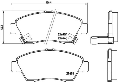  BREMBO P 28 023