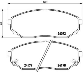  BREMBO P 30 019