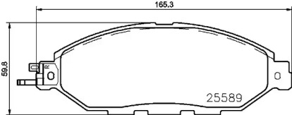 Комплект тормозных колодок BREMBO P 56 103