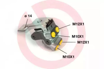 Регулятор BREMBO R 85 004