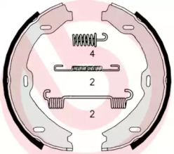 Комлект тормозных накладок BREMBO S 50 518