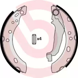 Комлект тормозных накладок BREMBO S 56 507