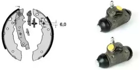 Комлект тормозных накладок BREMBO H 68 012