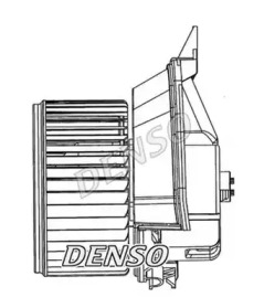 вентилятор DENSO DEA09200