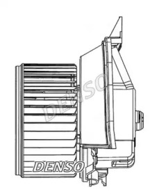 вентилятор DENSO DEA09203