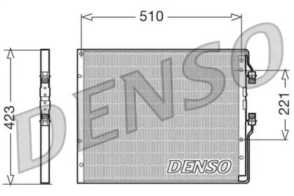 Конденсатор, кондиционер DENSO DCN12100