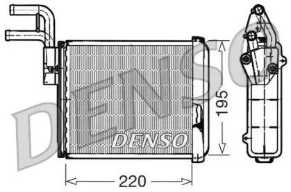 Теплообменник DENSO DRR09032